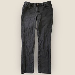 Lauren Ralph Lauren Black Slim Jeans (Size 10)
